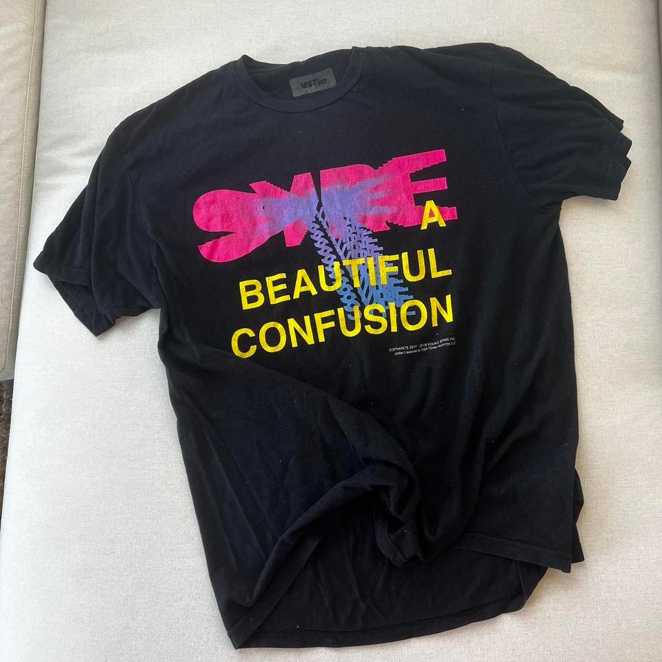 Jaden Smith Beautiful Confusion Unisex Syre Tour Tee Shirt M